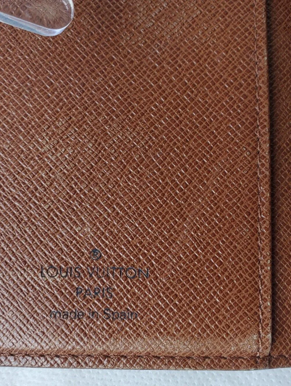 Louis Vuitton Brown Monogram Canvas Agenda Cover - Picture 10 of 16